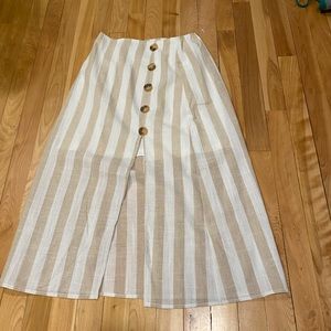 Striped skirt